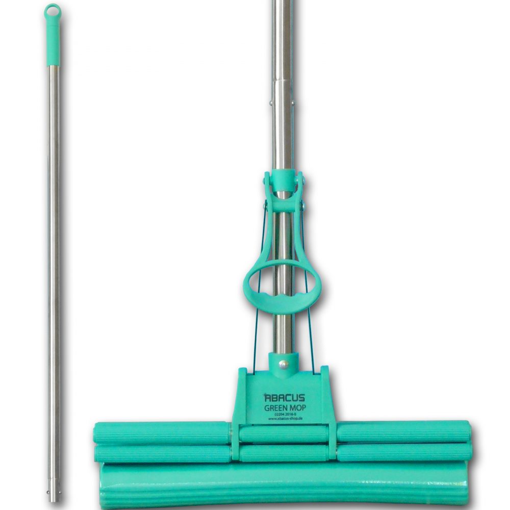 Restposten abacus green mop set, 40 cm