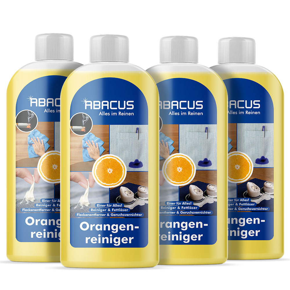 Orangenreiniger, Orangenölreinger, Orangereiniger, Orangen Reinger, Citral 500 ml 4er Set