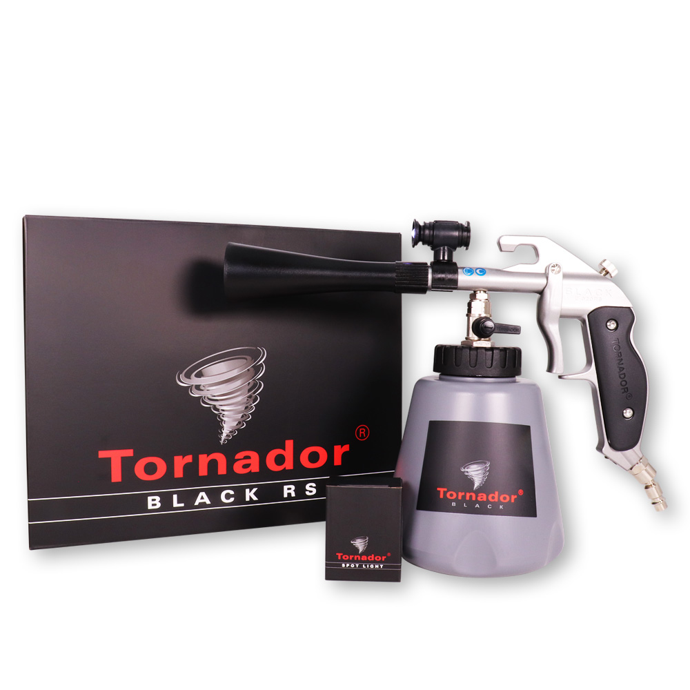 Tornador Black Z-020RS, Reinigungspistole, Tornador Gun mit Spot-Light, LED-Leuchte